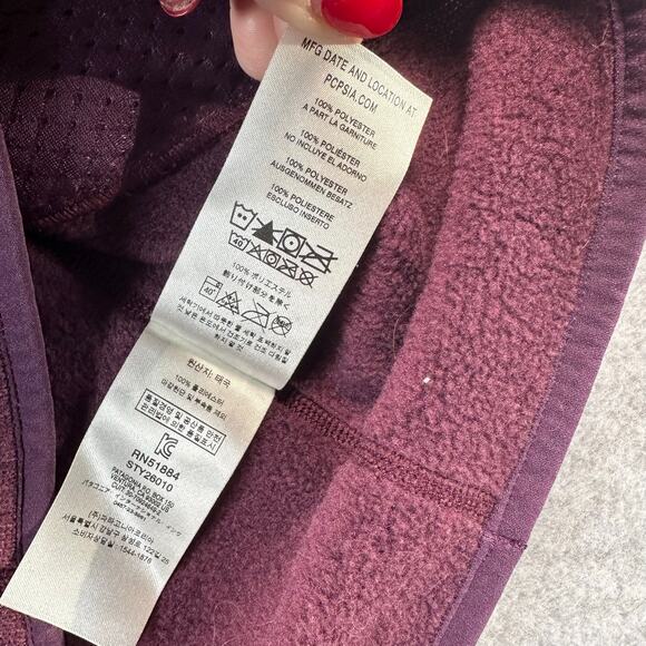 Patagonia Women's Better Sweater® 1/4-Zip Fleece Burgundy Size Large - Picture 7 of 9